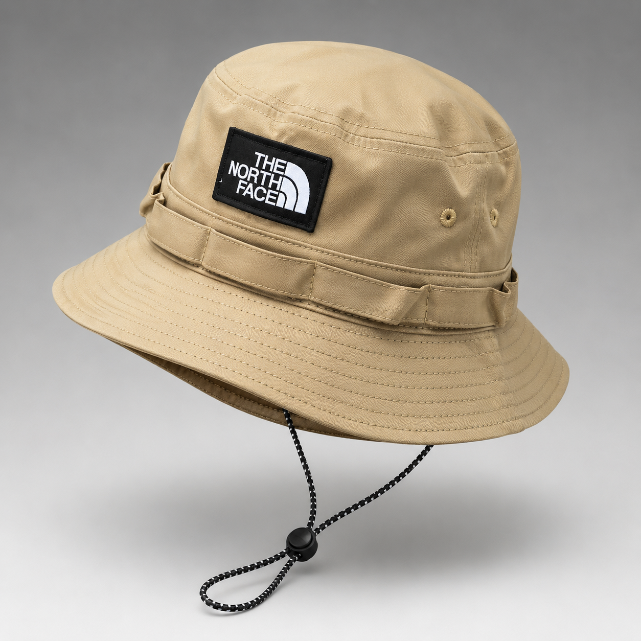 Панама унісекс The North Face з логотипом Бежевий (3069026939)