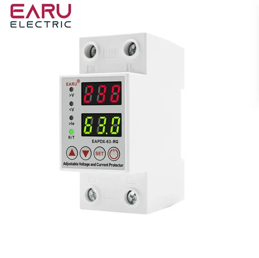 Защитное реле напряжения EARU EAPDX-40RG - фото 3 Защитное реле напряжения EARU EAPDX-40RG - фото 3