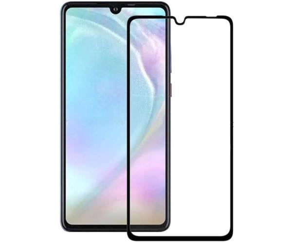 Стекло защитное Full Screen Tempered Glass для Huawei P30 Lite 2,5D Black