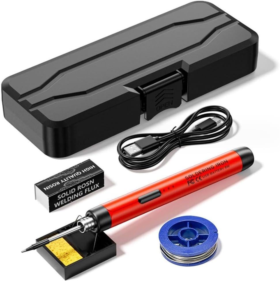 Паяльник портативний USB із функцією регулювання температури 300-450 °C