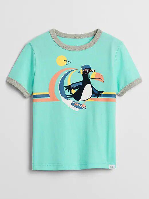 Футболка GAP 2 года 86 см Зеленый (GP-00045)