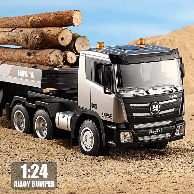 Вантажівка на радіокеруванні з причепом Huina - фото 7