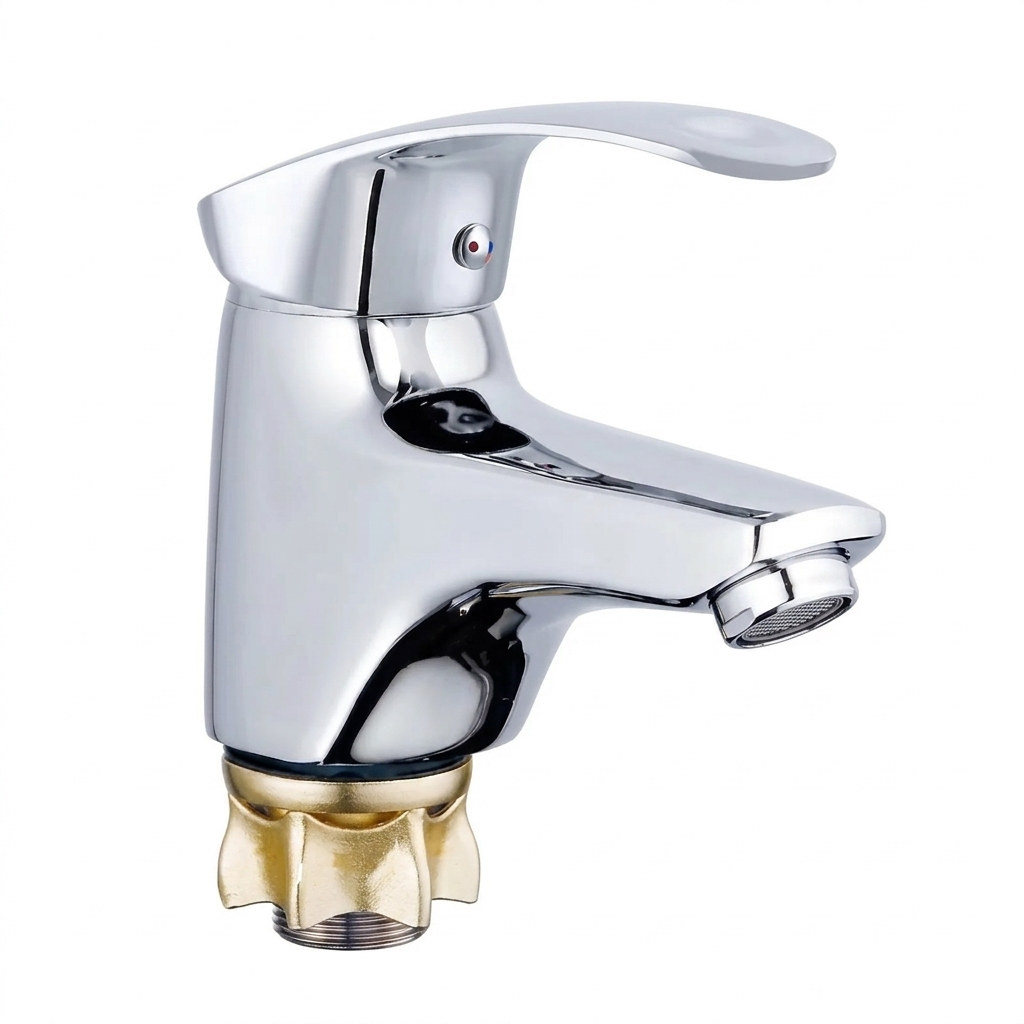 Змішувач для раковини MIXXUS BIT1-A135 одноважільний Хром (MI6502)