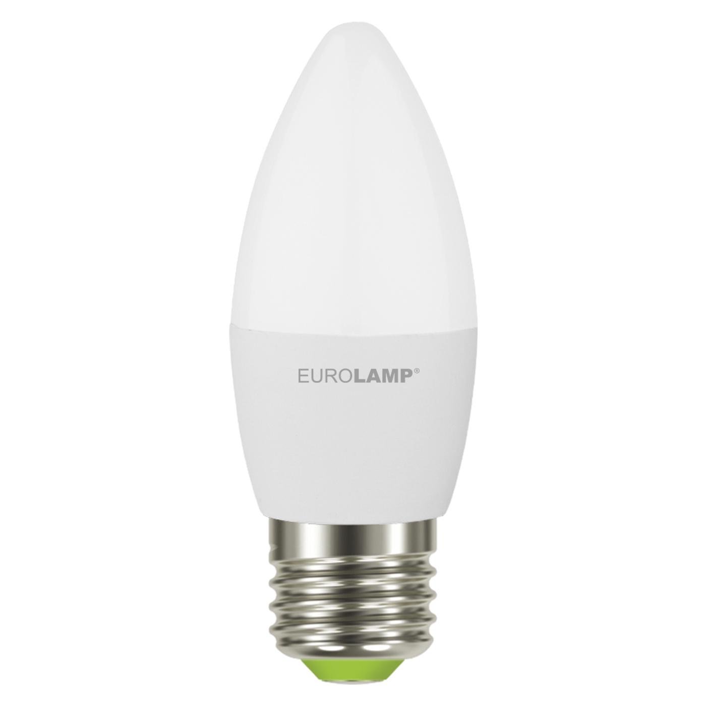 Лампа LED Eurolamp Свеча Еко 6W E27 4000K (12694397)