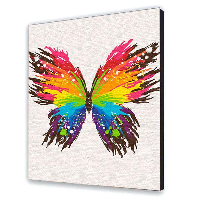 Картина за номерами ART CRAFT Кольоровий метелик 40х50 см (11647-AC)