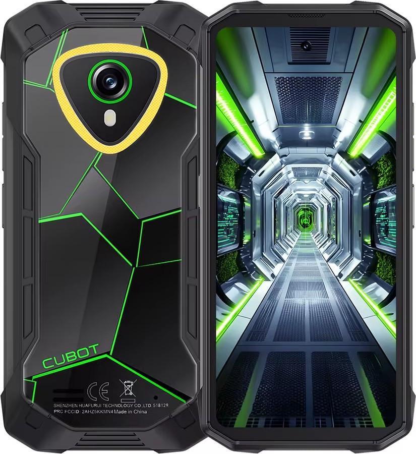 Смартфон Cubot KingKong Mini 4 6/128 Гб Global Version Black/Green (2850503189)