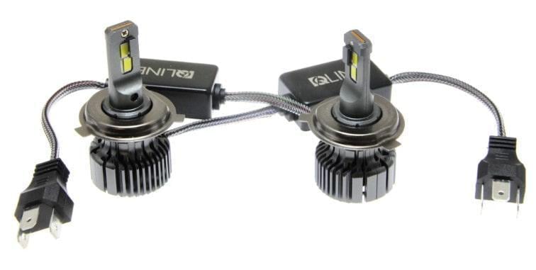 Автолампы Qline Optima H4 H/L LED 6000K 2 шт.