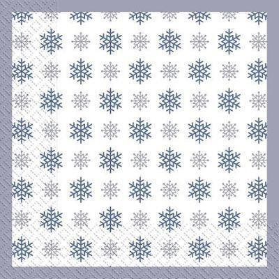 Серветки паперові Марго Срібний сніжинки 18 шт. (31156431)