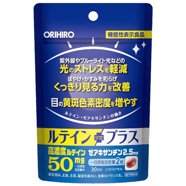 Комплекс для профилактики зрения Orihiro Lutein Plus 60 таб. (000024353) Комплекс для профилактики зрения Orihiro Lutein Plus 60 таб. (000024353)