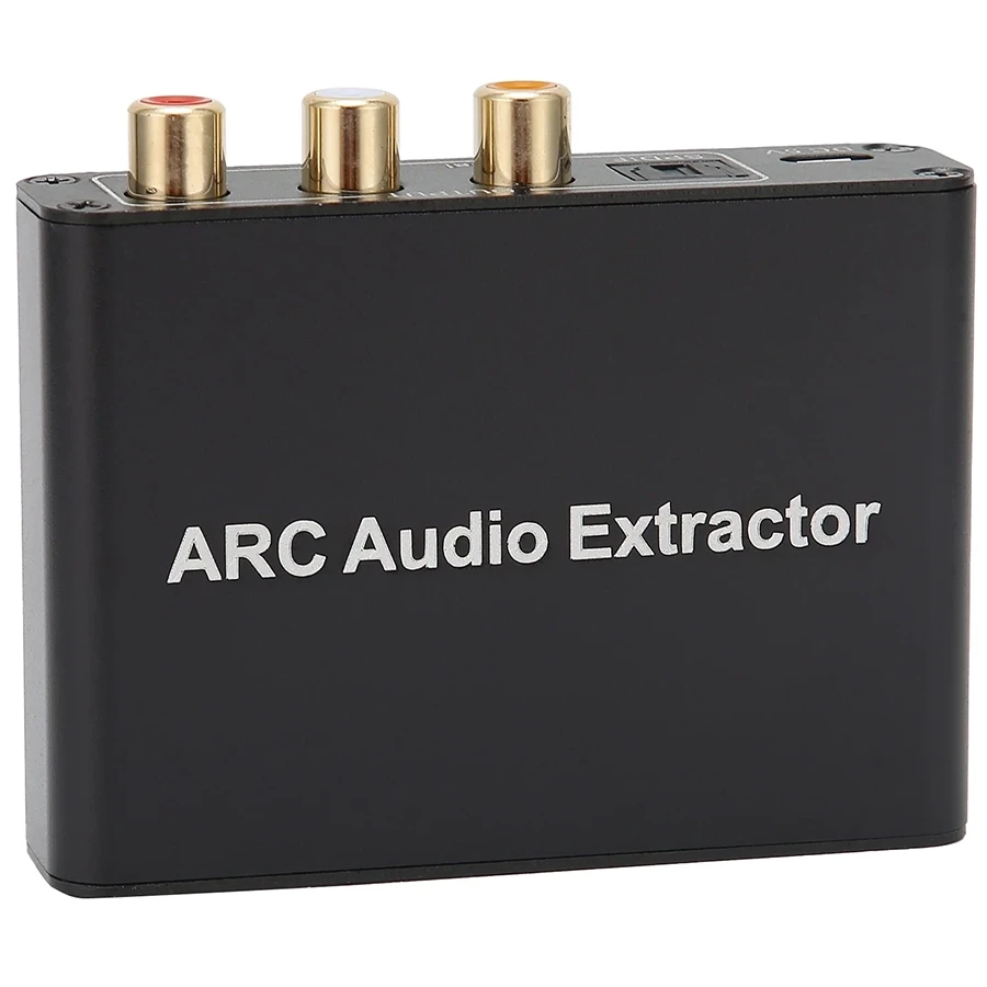 Активный аудио экстрактор U&P Audio Extractor ARC HDMI - SPDIF/Coaxial/RCA Black (AY80BK)