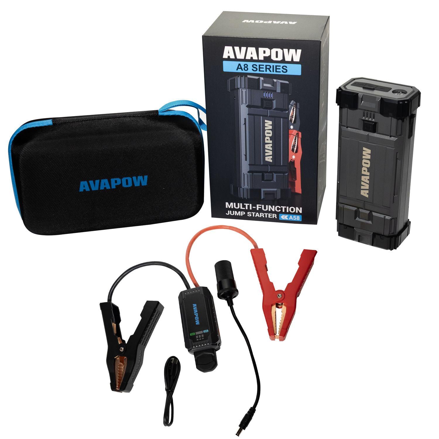 Пусковое устройство Jump Starter для авто AVAPOW A58 4000A 71 04 Wh/19200mAh