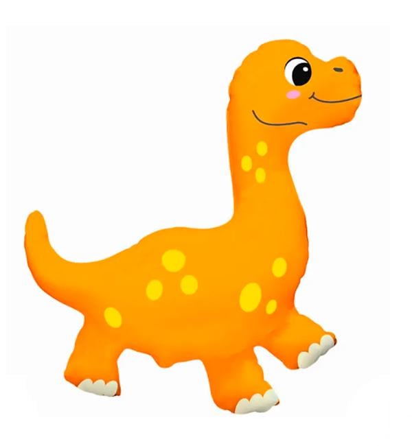 Повітряна куля Диплідок 93х87 см Помаранчевий (356440)