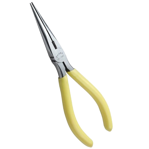 Тонкогубцы Pro'sKit 1PK-706Y 160 мм из стали S45C Желтый (32202291)