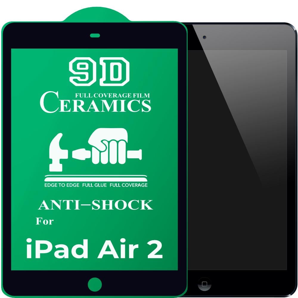 Захисна плівка Ceramics iPad Air 2 керамічна 9D (22454)