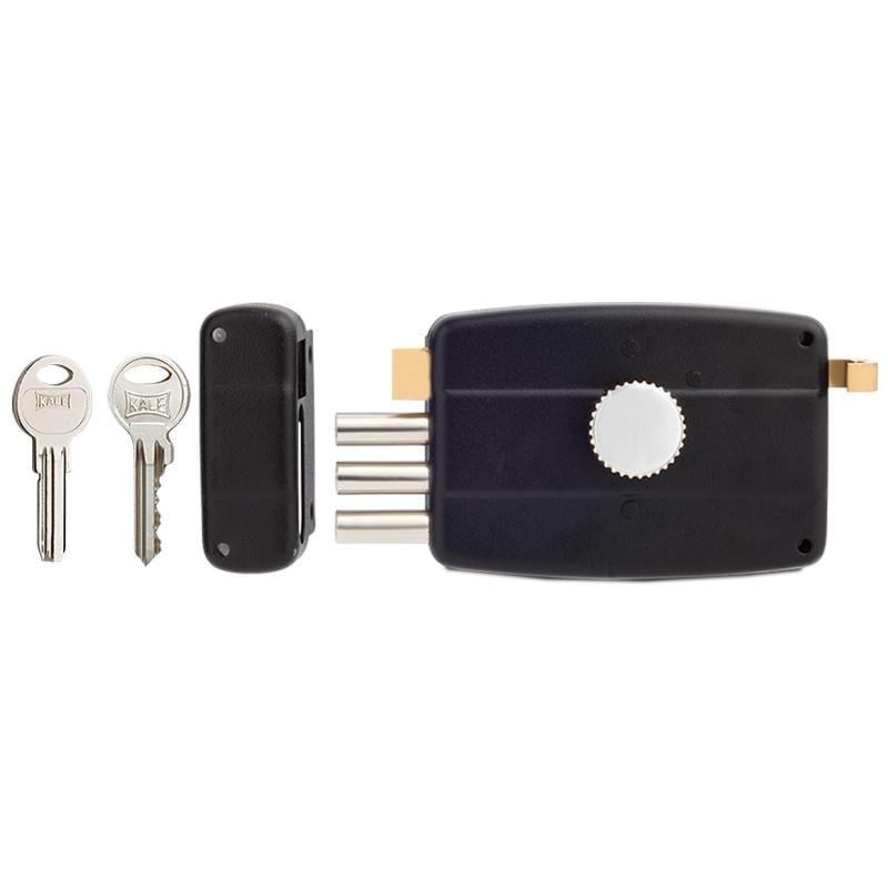 Замок накладной Kale 2001/A3MT лазерный ключ та барашка 70 мм 3-х ригельный Замок накладной Kale 2001/A3MT лазерный ключ та барашка 70 мм 3-х ригельный