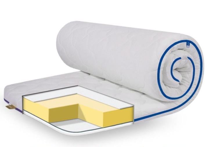 Матрац футон Eurosleep Slim Big-Memory трикотаж 70х190 см (2297632)