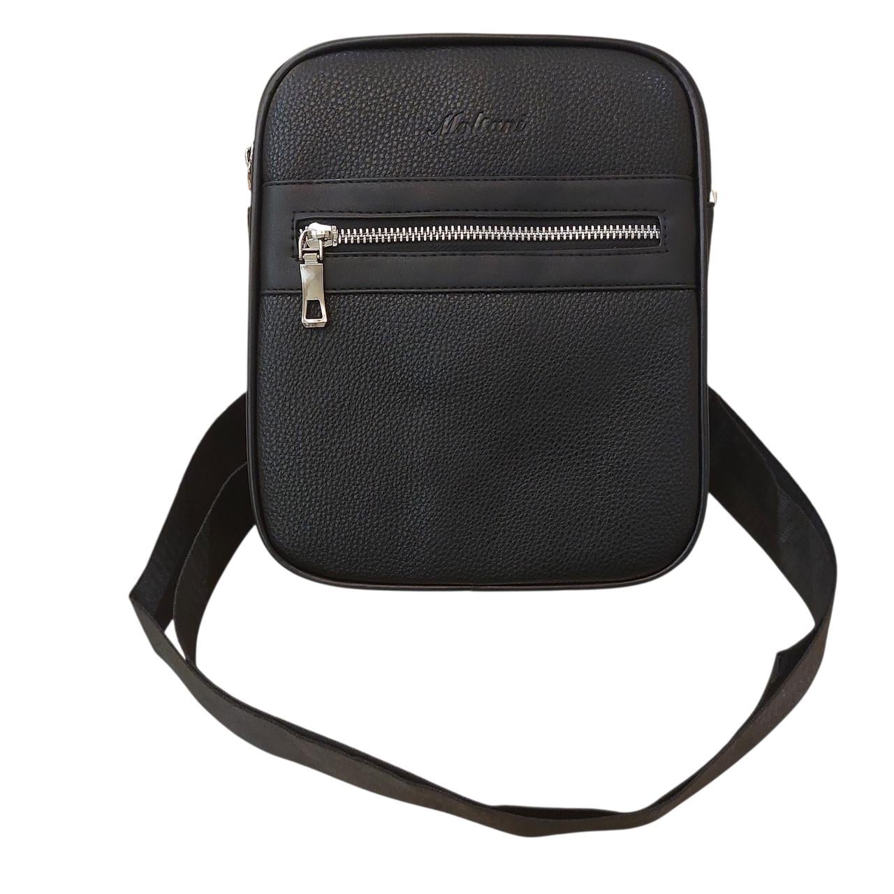 Сумка-планшетка Moltani 5024-2 из эко-кожи 24х19х6 см Черный