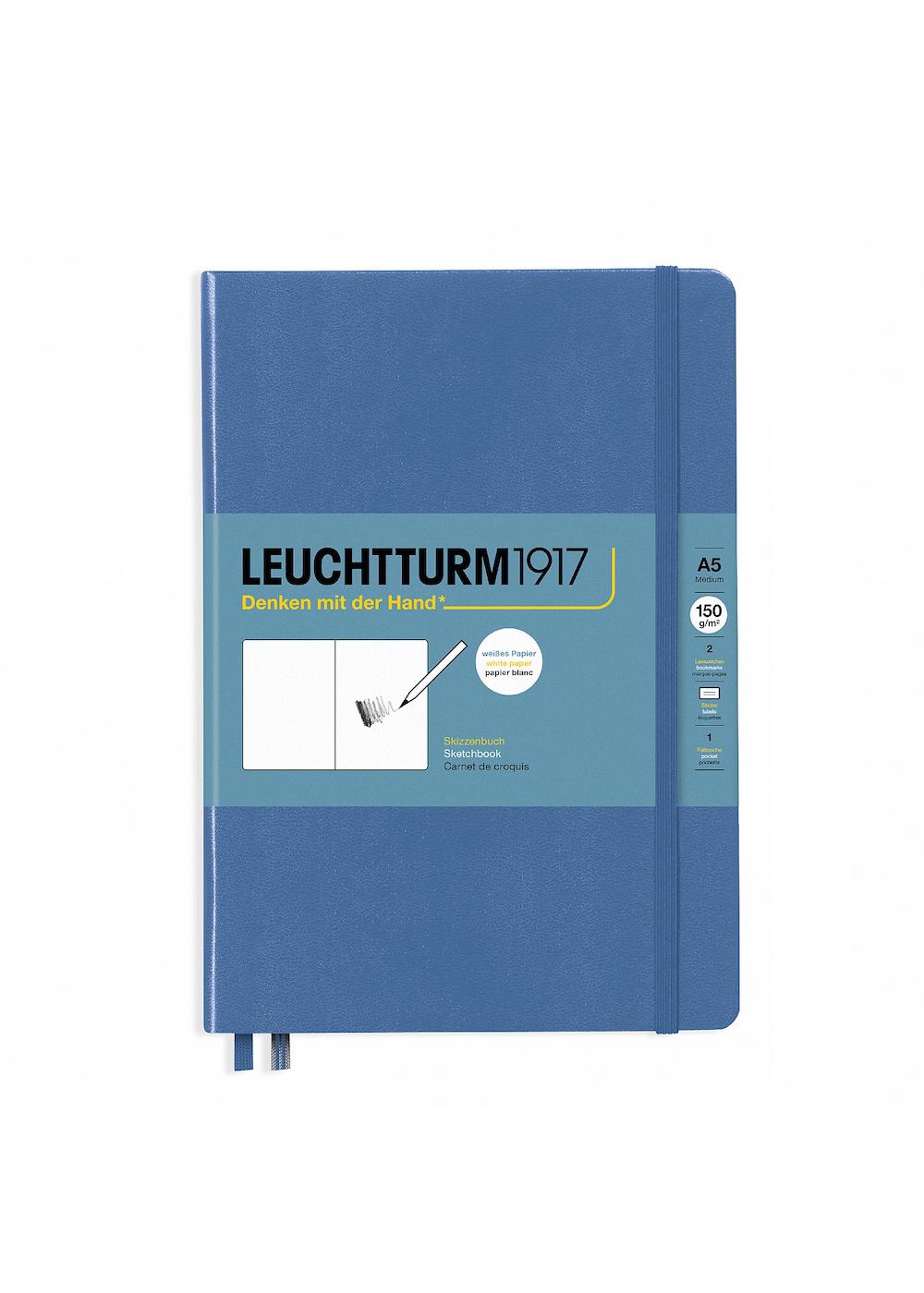 Скетч-бук Leuchtturm1917 Master А4+ деним 150 г/м.кв. (362357)