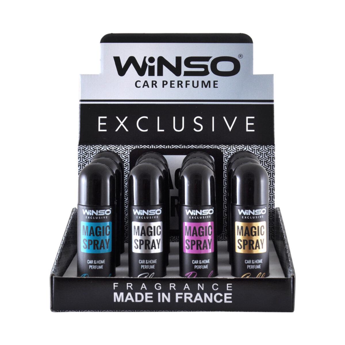 Ароматизатор для авто WINSO Magic Spray Exclusive 30 мл 12 шт. (500006)