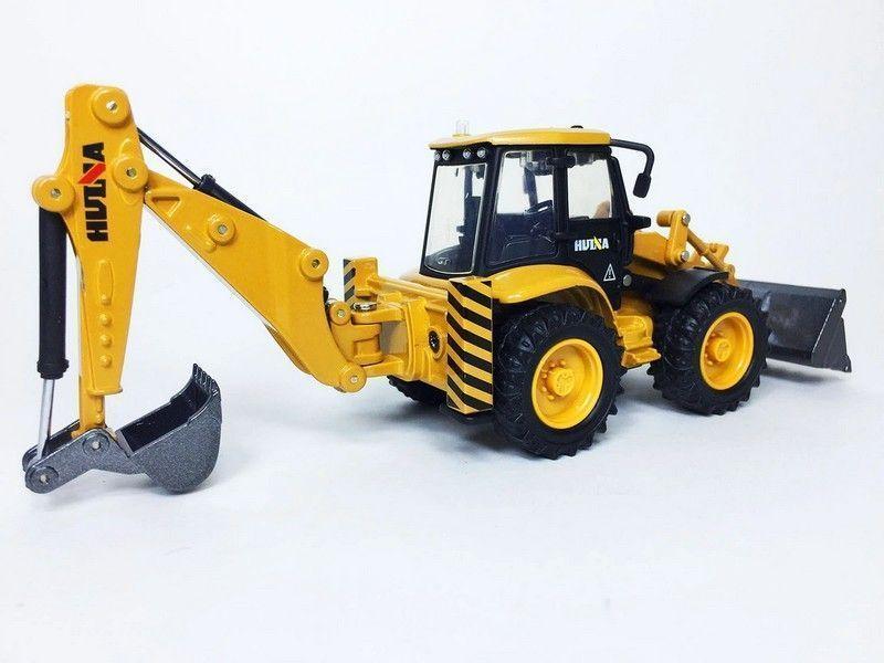 Машинка-экскаватор Hui Na Toys металлический (1704) - фото 4 Машинка-экскаватор Hui Na Toys металлический (1704) - фото 4