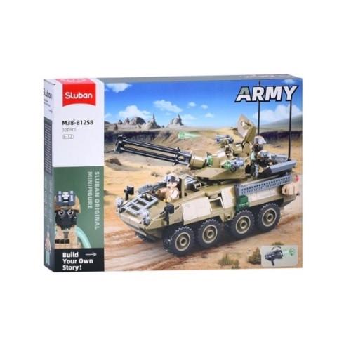 Конструктор SLUBAN Бронетранспортер (M38-B1258)