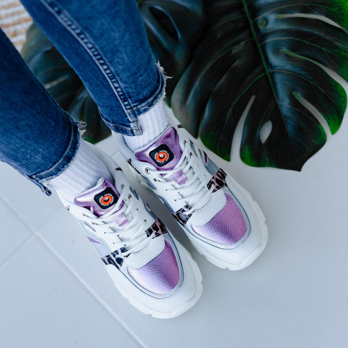 Снікери жіночі Fashion р. 37 23,5 см Білий (3318)