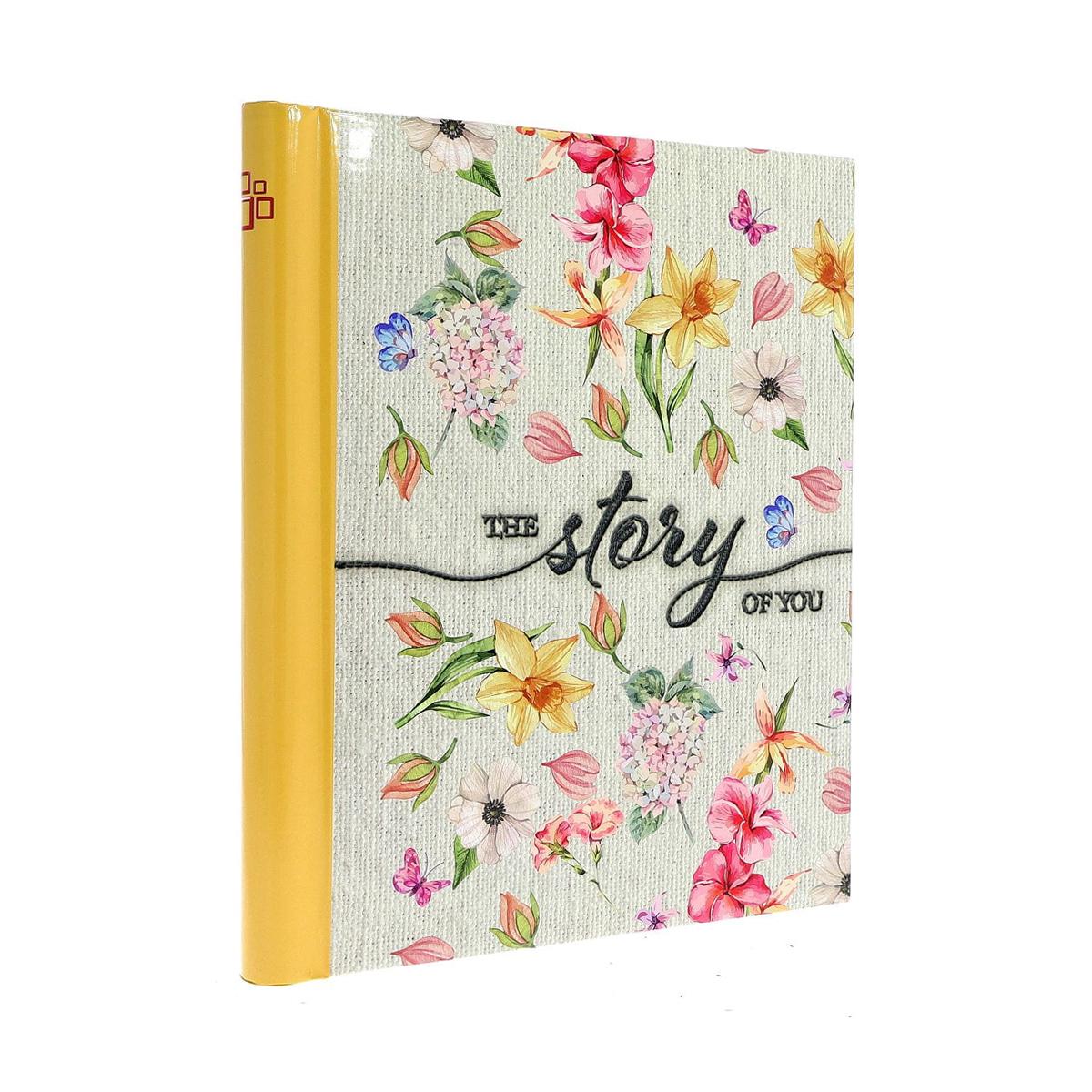 Фотоальбом-самоклейка Gedeon DRS30 FLOWER STORY 60 стр. 23x28 см Yellow