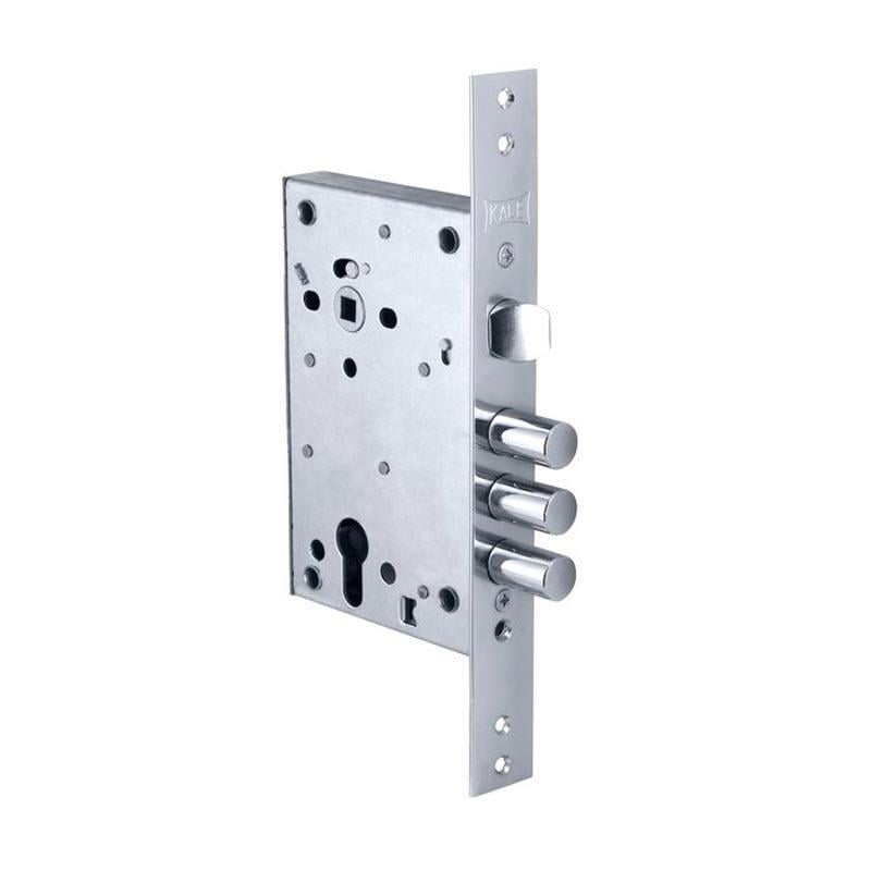 Замок цилиндровый Kale 442 без ответной планки пакет Хром (1714400765)