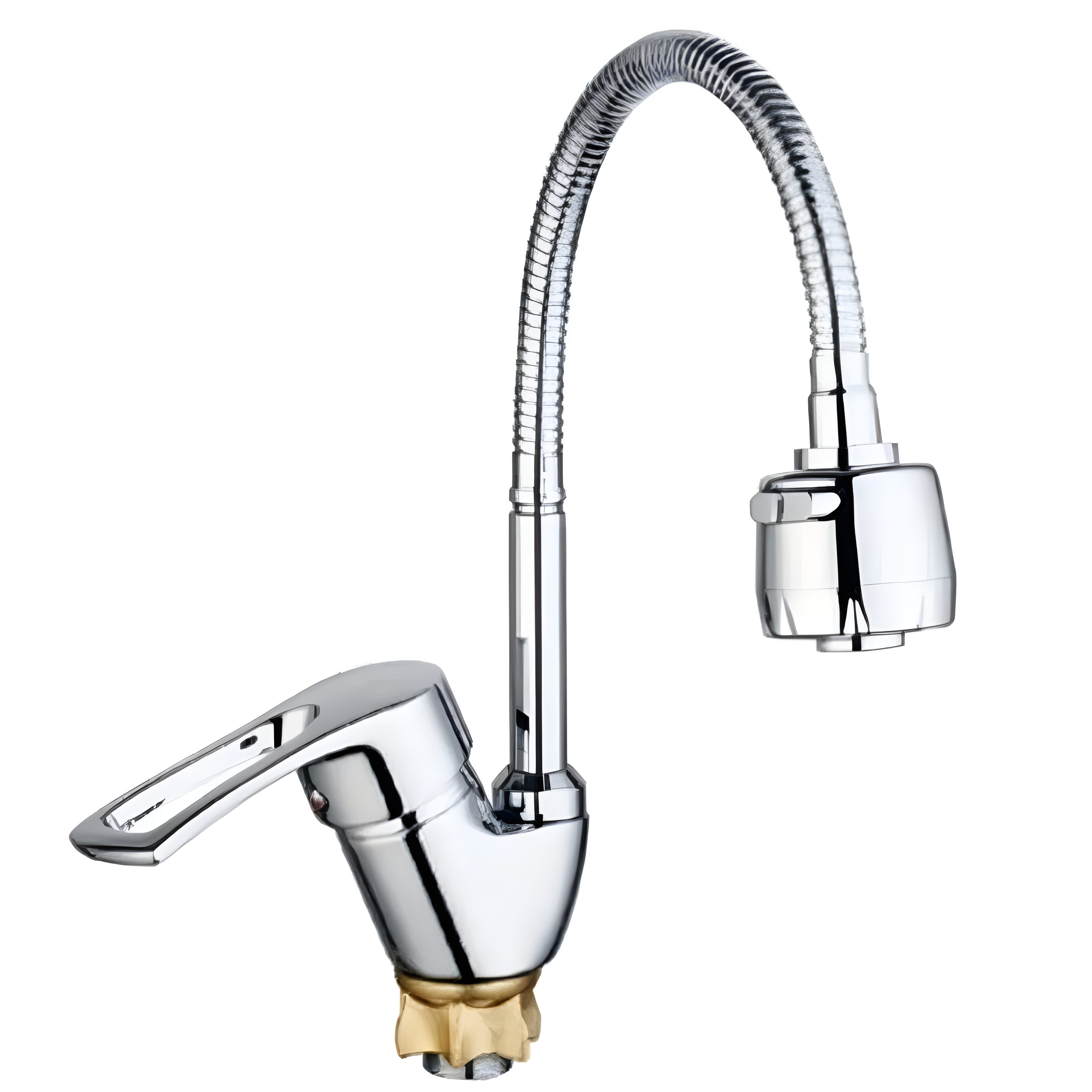 Смеситель для кухни MIXXUS YUB4-181 Reflector с рефлекторным изливом Хром (MI6477)