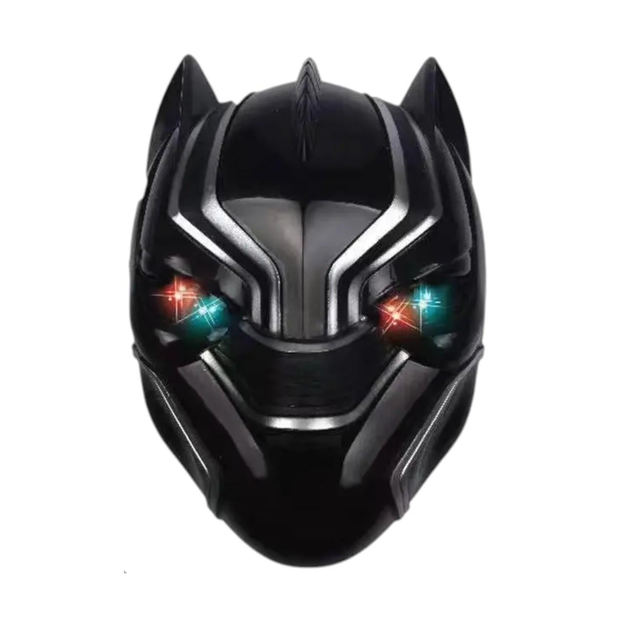 Карнавальная маска Черная пантера со световым эффектом 22,5 см (1000-ZB-1760)