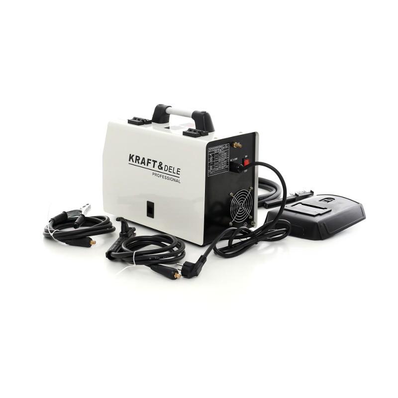 Зварювальний апарат інверторний Kraft&Dele KD1849 MIG MMA 250A з захисним екраном (DWK_KD1849) - фото 4 Зварювальний апарат інверторний Kraft&Dele KD1849 MIG MMA 250A з захисним екраном (DWK_KD1849) - фото 4