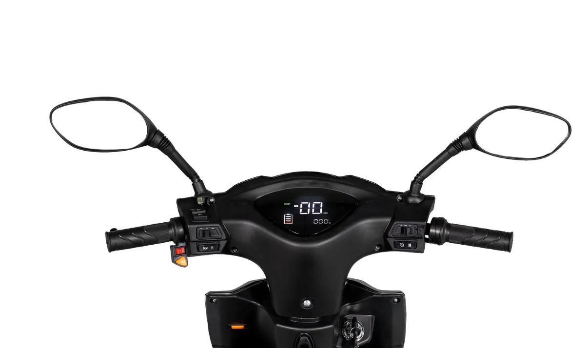 Электроскутер ATLAS Shark Box 1500W Grey - фото 6