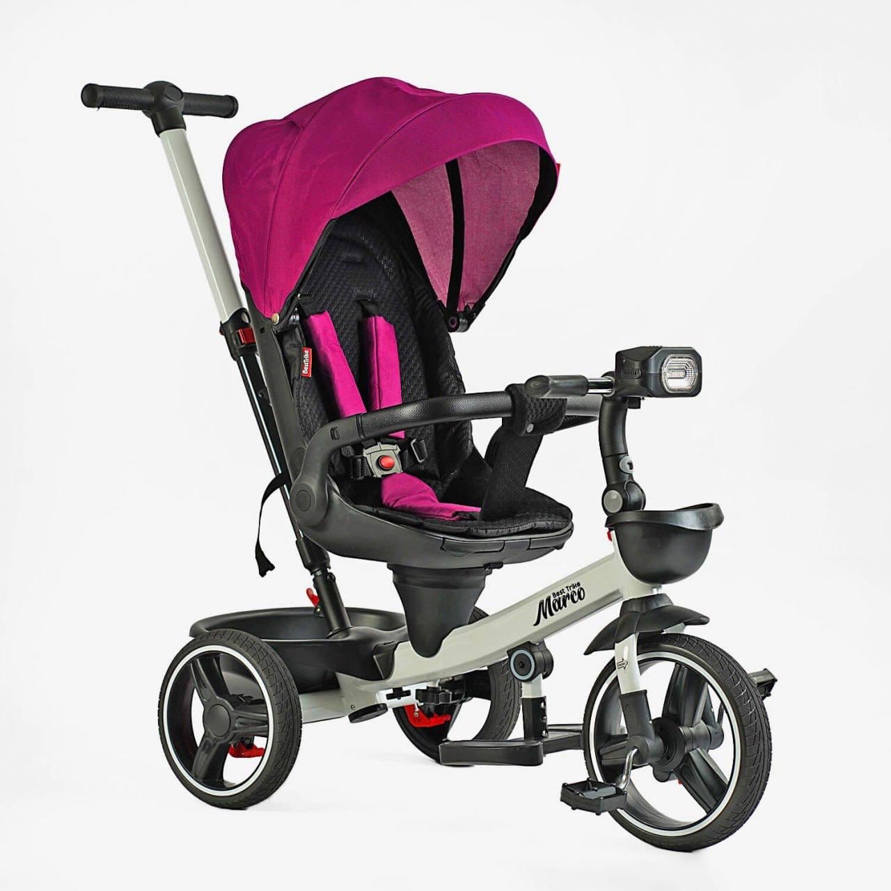 Детский велосипед трехколесный BestTrike Marco 9155/365-18 Розовый (28820942) Детский велосипед трехколесный BestTrike Marco 9155/365-18 Розовый (28820942)
