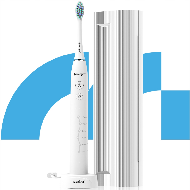 Зубна щітка ультразвукова Maltec Toothie X1 White - фото 4 Зубна щітка ультразвукова Maltec Toothie X1 White - фото 4