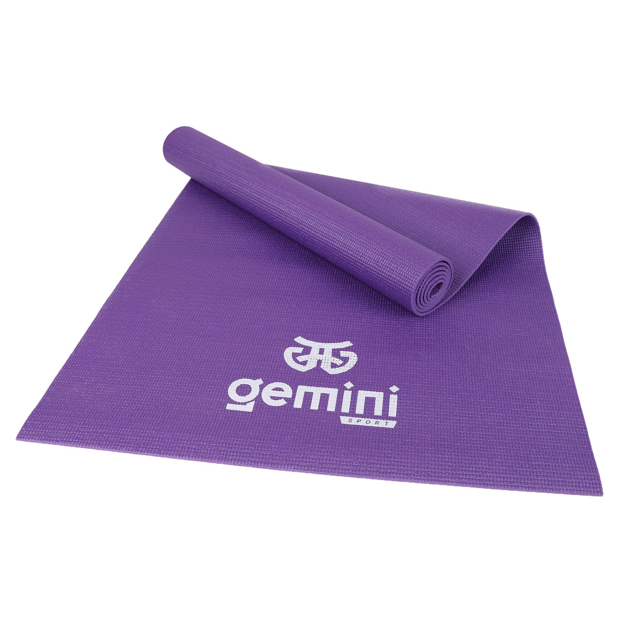 Килимок для фітнесу та йоги Gemini Pro PVC 173х61х0,4 см (PVCY-4PUR)