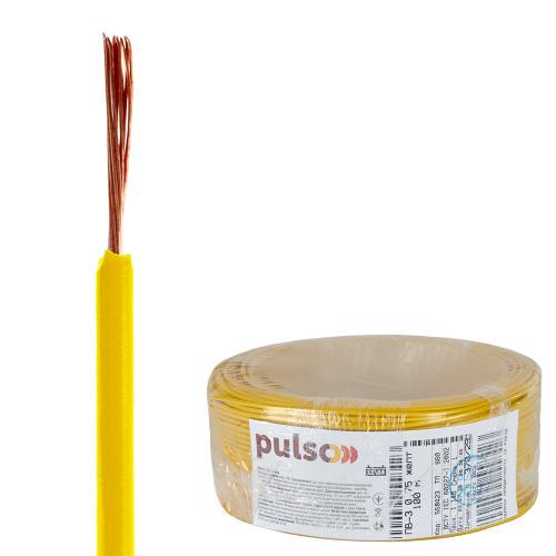 Провід гнучкий PULSO ПВ-3 0,75 кв. мм бухта 100 м Жовтий (00000065467) - фото 4 Провід гнучкий PULSO ПВ-3 0,75 кв. мм бухта 100 м Жовтий (00000065467) - фото 4