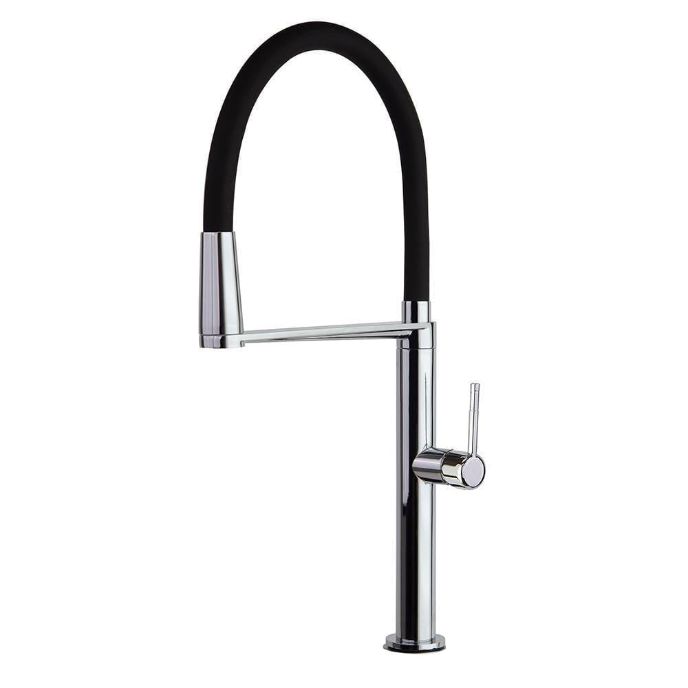 Смеситель кухонный для мойки Ramon Soler KITCHEN с гибким выдвижным шлангом Хром (388801MA38E303469)