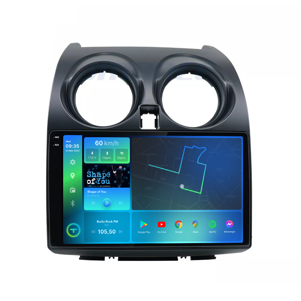 Автомагнитола штатная Torssen 2K F9232 для Nissan Qashqai 2008-2012 г. 4G/Carplay/DSP 2/32 GB 9" (202301805)