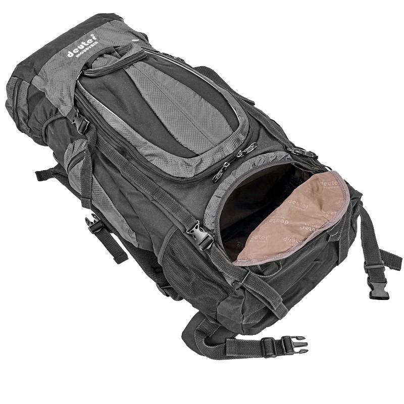 Рюкзак туристический каркасный Deuter 517-E 70 л с нижним входом Черный (R0517-E-BK) - фото 6