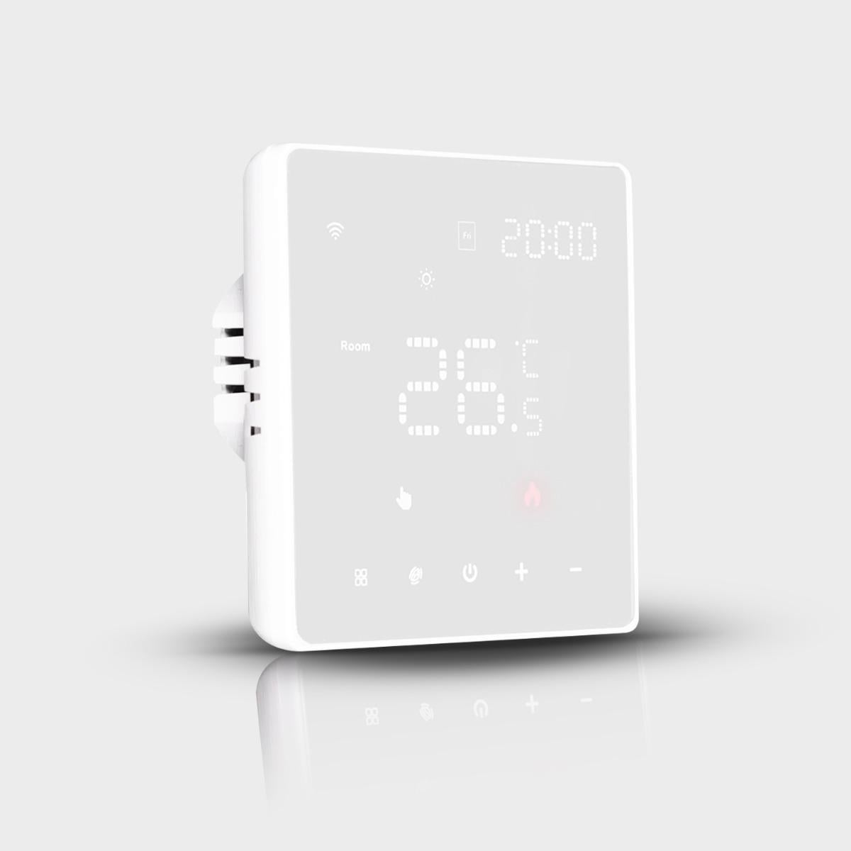 Регулятор водяного теплого пола сенсорный WiFi Moes Белый (WH00860)