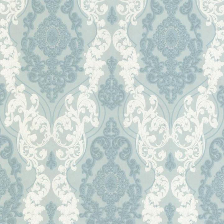 Обои виниловые на флизелиновой основе PS international Brilliance Белый/Голубой (13610-22)