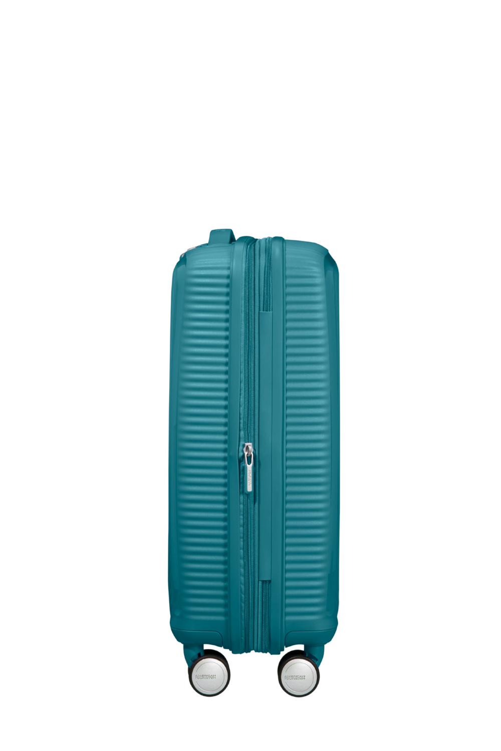 Чемодан American Tourister Soundbox 55х40х20/23 см Бирюзовый (32G/14001) - фото 5