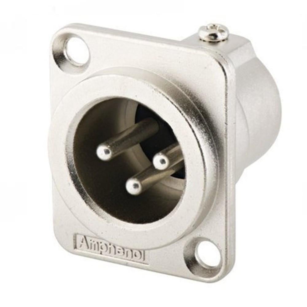 Штекер Amphenol AC3MMDZ XLR 3 (000000553) Штекер Amphenol AC3MMDZ XLR 3 (000000553)