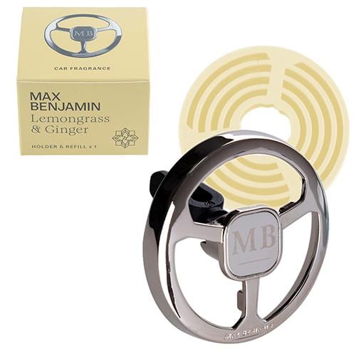 Освежитель воздуха MAХ Benjamin Holder&Refills x 1 Lemongrass&Ginger (00000060678)