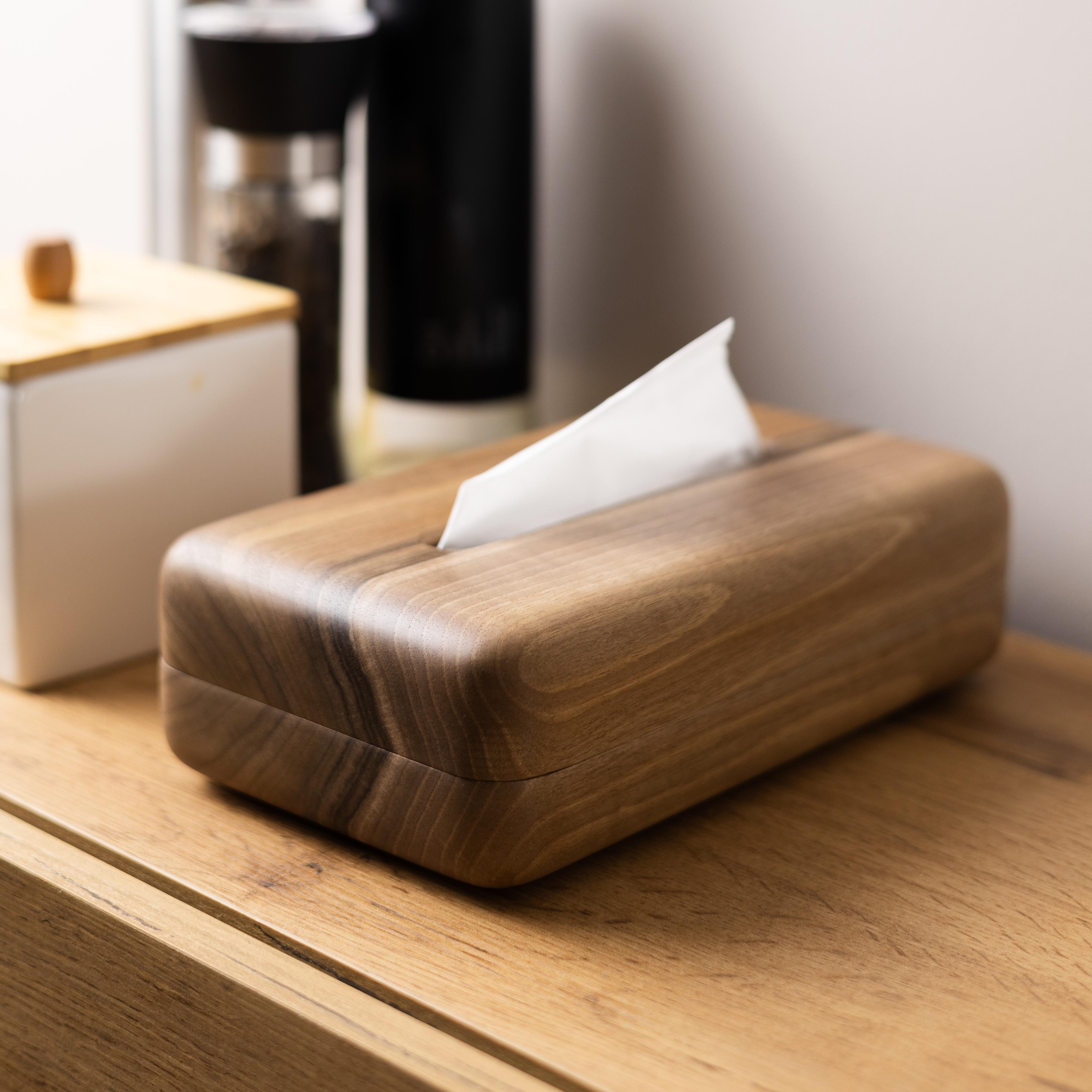 Диспенсер для серветок дерев'яний Горіх (24460419)