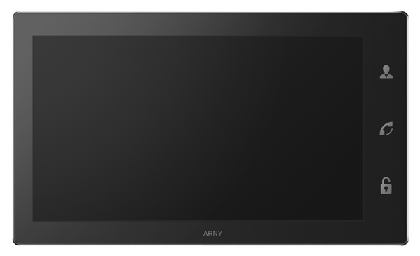 IP-відеодомофон ARNY AVD-1060 2 MP WiFi Black (122053)