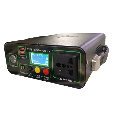 Зарядная станция для телефонов EP-3018-300W 12V 18Ah с солнечной панелью 18W Зарядная станция для телефонов EP-3018-300W 12V 18Ah с солнечной панелью 18W
