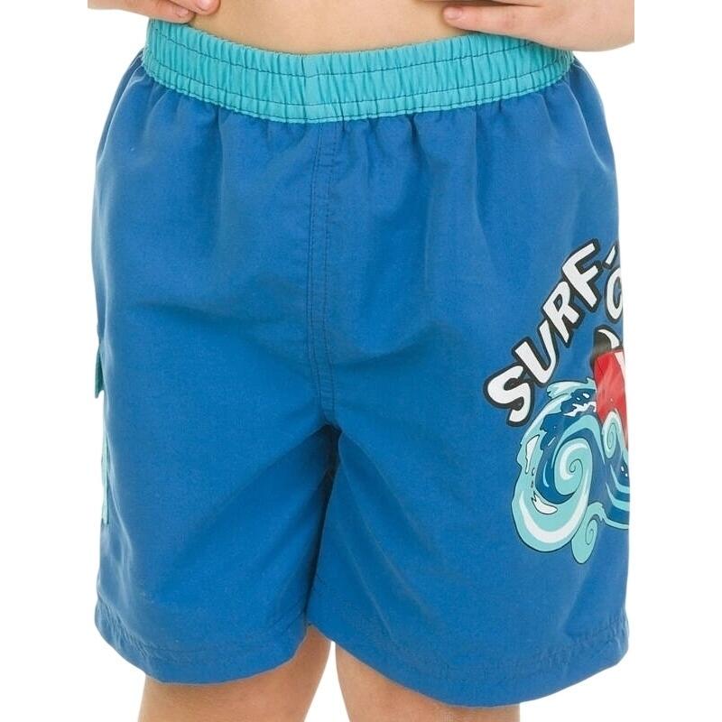 Шорты пляжные детские Aqua Speed ​​SURF-CLUB 128 см Сине-голубой (385-02)