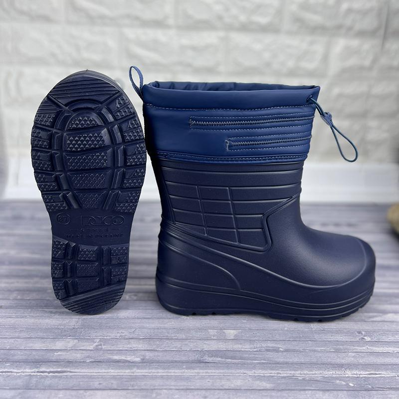 Чоботи жіночі пінові з утеплювачем Е-001045 p. 40 26 см Синій - фото 3 Чоботи жіночі пінові з утеплювачем Е-001045 p. 40 26 см Синій - фото 3