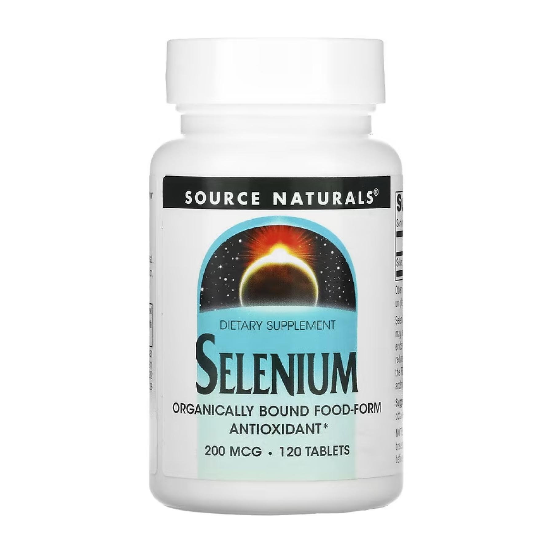 Селен Source Naturals Selenium 200 мг 120 таб.